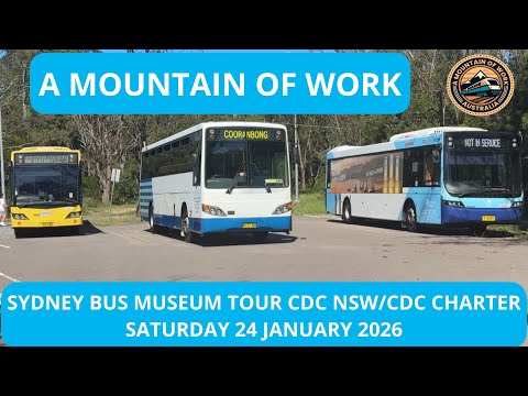 Sydney Bus Museum CDC Tour, January 2026 | NSW | Buses/Coaches
