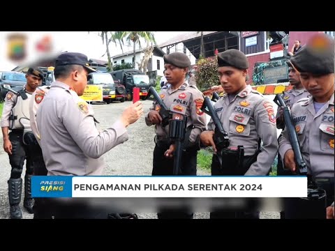 KAPOLRES FAKFAK CEK PERSIAPAN PENGAMANAN PILKADA 2024