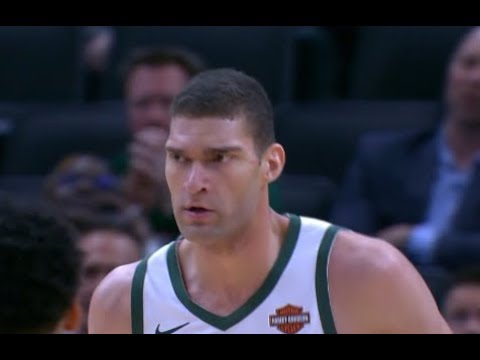 Brook Lopez Highlights vs Pelicans RS19G30 - 10 Pts, 1 Blk (19.12.2018)