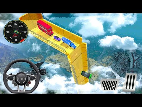 Vertical Mega Ramp Impossible 3D - Car Stunts Tracks Racing 3D - Android GamePlay #2