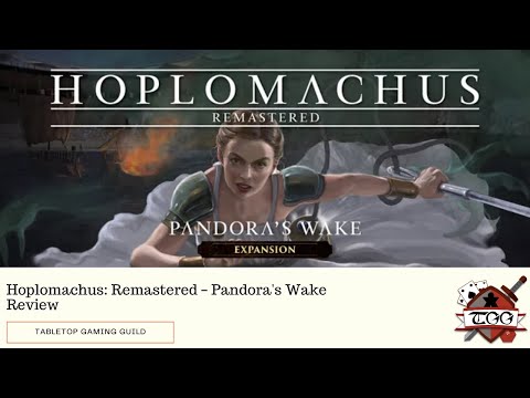 Hoplomachus Remastered Pandora's Wake Board Game Review