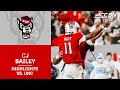 NC State QB CJ Bailey Highlights Vs UNC