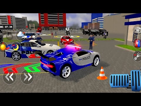 Police Car Chase Simulator 3D - Real Cop Multi-Storey Cars Driving - Android GamePlay