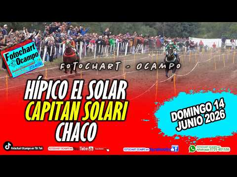 HÍPICO EL SOLAR- CAPITAN SOLARI - CHACO- Resumen de la Reunión del 14/06/2026