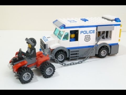 Rob A Reviews LEGO City 60043 Prisoner Transporter