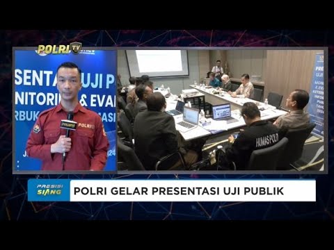 LIVE - POLRI GELAR PRESENTASI UJI PUBLIK DI KOMISI INFORMASI PUSAT
