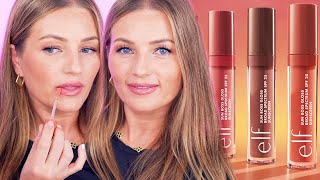 E.L.F. Cosmetics Sun Boss Gloss SPF 25 Review & Swatches