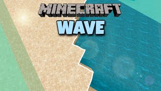 Minecraft WORKING Ocean WAVE Tutorial