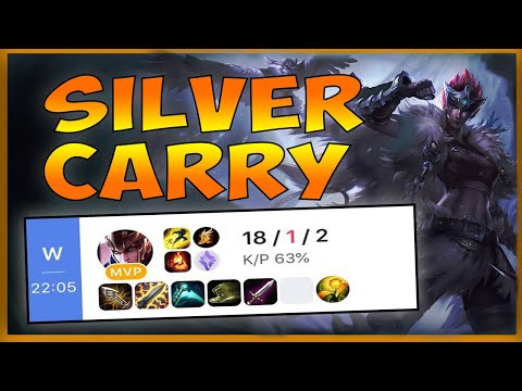 GRANDMASTER QUINN GOES SILVER! HOW QUINNAD PLAYS IN LOW ELO - League of Legends Season 9