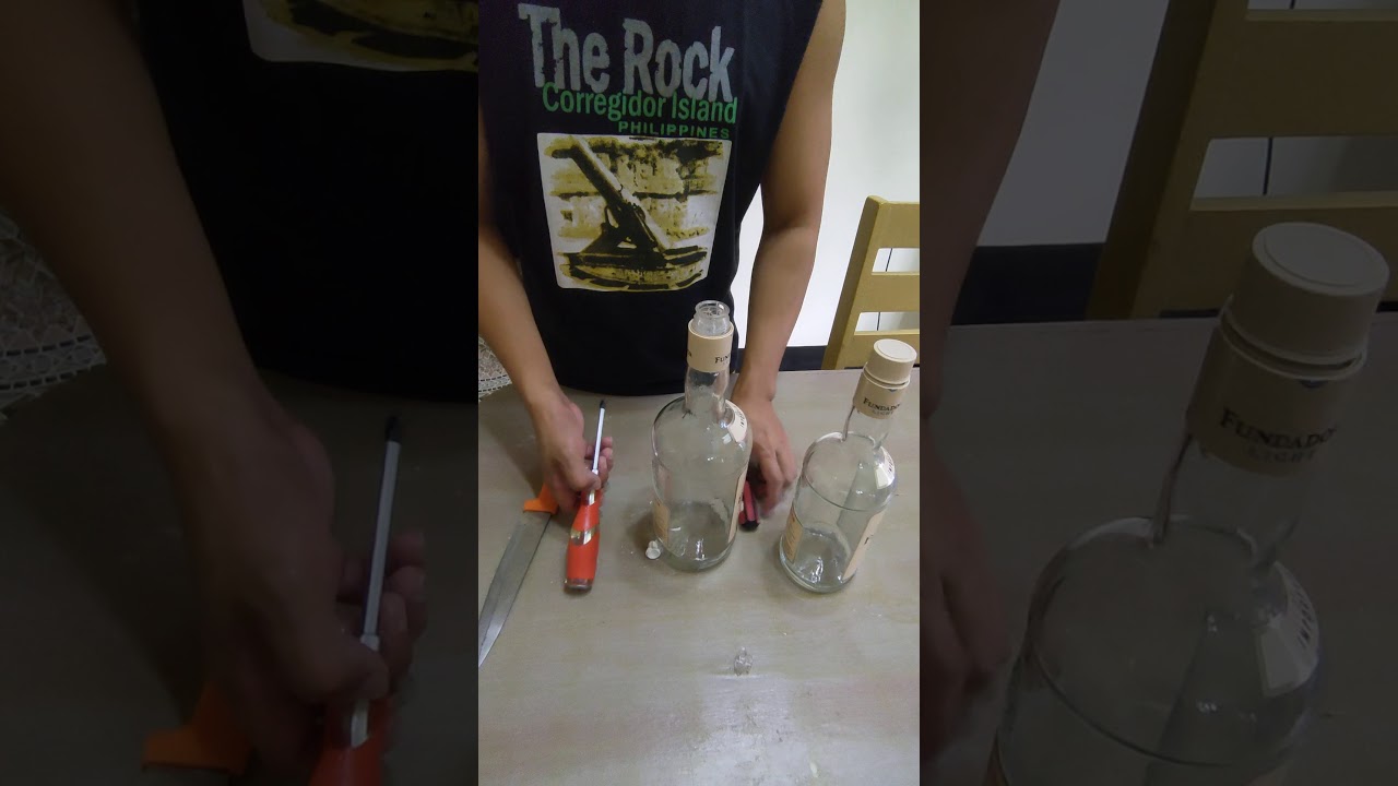 Watch video How to open Fundador cap for re-use 2 ways Now How to open Fundador cap for re-use 2 ways