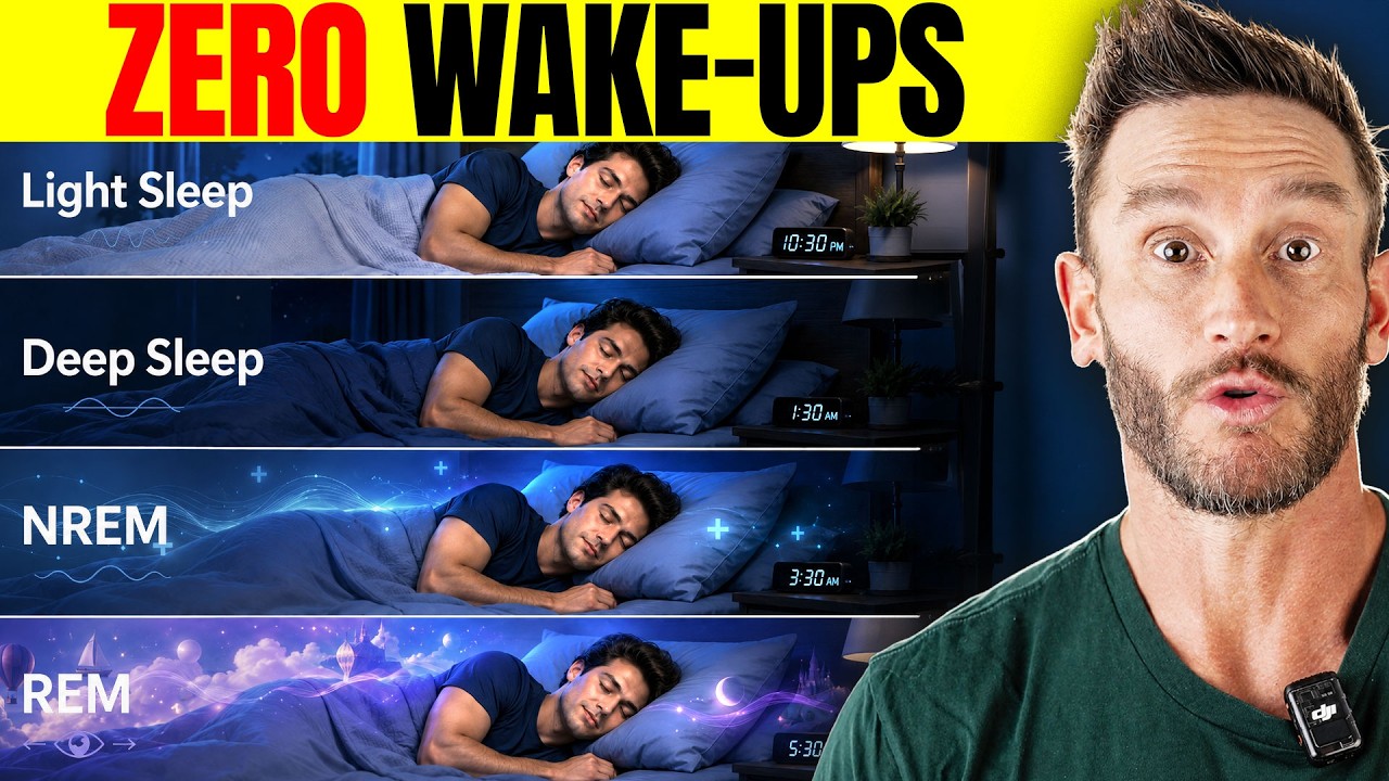 Start Sleeping 8 Hours Straight by Doing This (zero wake ups)