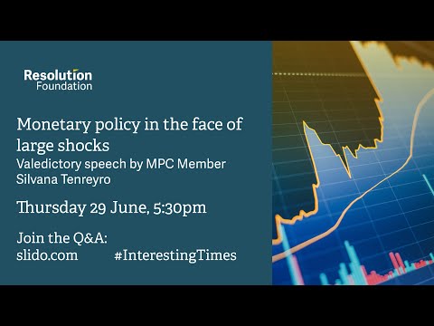 Monetary policy in the face of large shocks: Valedictory speech by MPC Member Silvana Tenreyro
