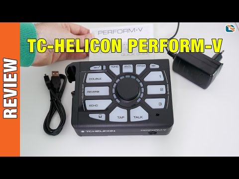 TC-Helicon Perform-V Professional Sounds for Singers - sponsored