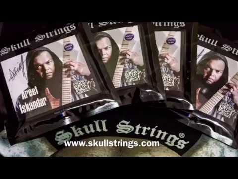 SKULL SHRED by AREEF ISKANDAR (Skull Strings Signature Set 9-46)