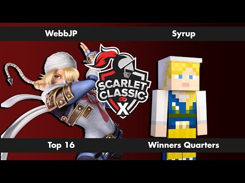 Scarlet Classic X - WebbJP (Sheik) VS Syrup (Steve) - Ultimate Singles - Winners Quarters