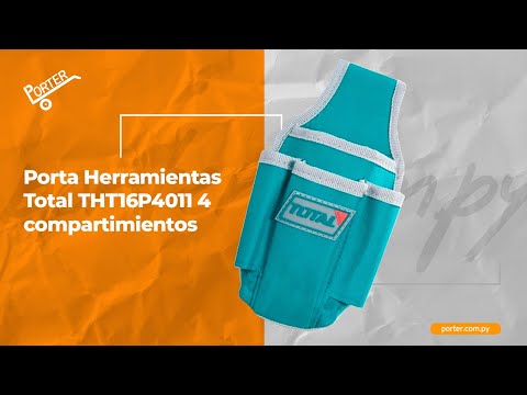 porter.com.py - Porta Herramientas Total THT16P4011 4 compartimientos
