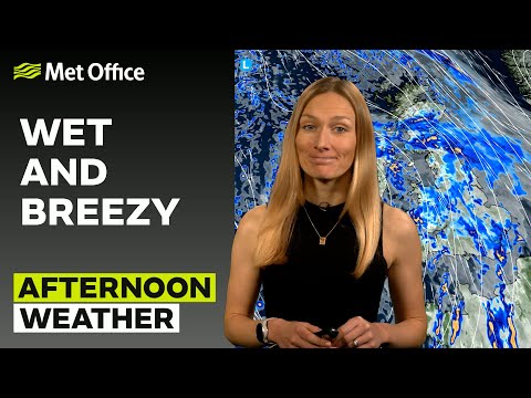 21/01/2026 - Heavy downpours in the south - Afternoon Weather Forecast UK – Met Office Weather