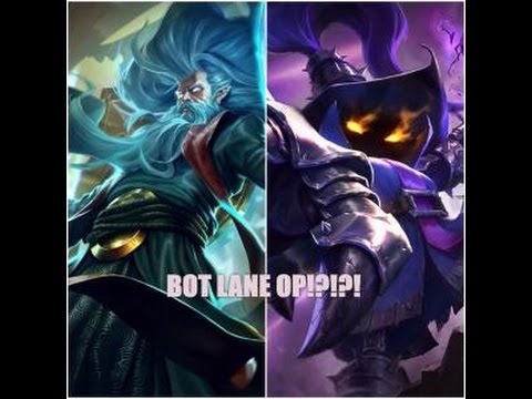 ZILEAN AND VEIGAR BOTLANE OP?!??!???! - League of Legends