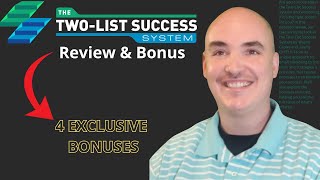 Two List Success System Review   2 List Success System Bonus two-list Back Office Demo