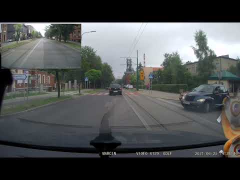 Ruda Śląska, ul. Niedurnego, Próba wymuszenia pierwszeństwa