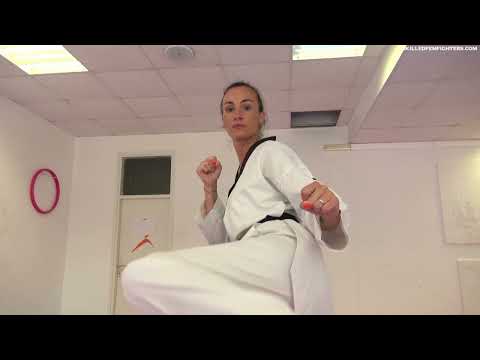 Ana pov kicking demonstration