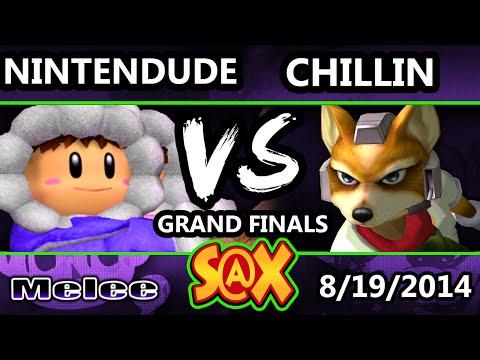S@X - Apex | Nintendude (Ice Climbers) Vs. Crs.Chillindude (Fox) SSBM Grand Finals - Melee