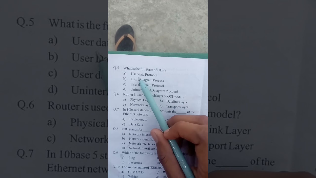 computer network question paper 2023 #computerscience #computernetworking #questionpaper #viral