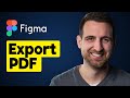 How to Export PDF in Figma