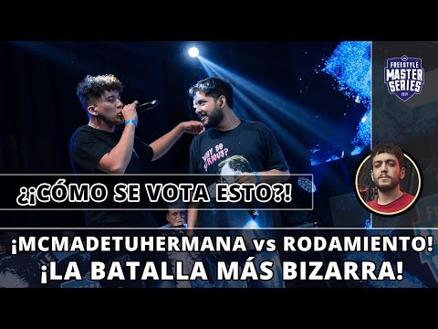 ¡MCMADETUHERMANA vs RODAMIENTO! ¡¿CÓMO SE VOTA ESTO?!