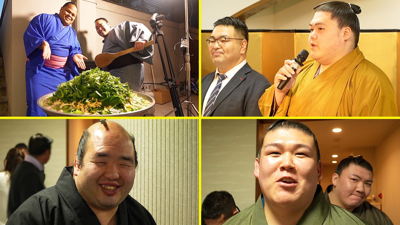 After the Final Day: What Rikishi Really Feel… Closing Party【Sumo Documentary】