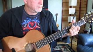Smokey Mountain Lullaby by CHET ATKINS cover & tutorial by Ed Harp with Kronbauer TDK