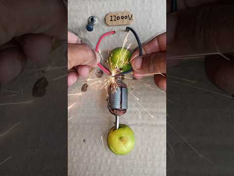 निबुं बिजली 🍋🍋 12v Dc motor power or 775 Dc motor