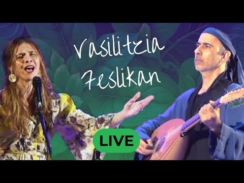 Larkos Larkou | VASILITZIA - FESLIKAN | Official LIVE Music Video | En Tr Gr Subs