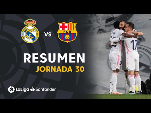 Resumen de Real Madrid vs FC Barcelona (2-1)