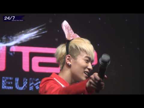 [24/7] 130203 TEEN TOP SHOW! in Dortmund '머리띠 거꾸로 쓰고 멘트하기★'