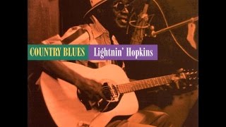 Lightnin&#39; Hopkins - Country Blues (Full Album)