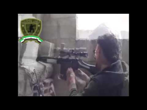 استهداف قناصي لواء الفجر جنود النظام في مدينة داريا في ريف دمشق