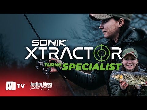 Wędka Sonik Xtractor+ Specialist Twin Tip 10ft 2.00lb film wideo