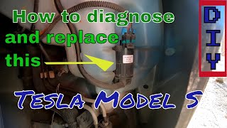 Tesla Model S Washer Pump diagnostic and replacement on our 2013 S 85 with almost 200'000 miles, DIY