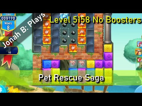 Pet Rescue Saga Level 5158 No Boosters