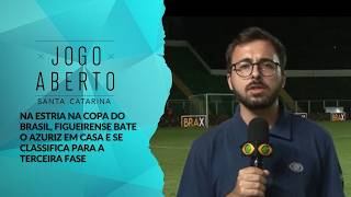 Na estreia na Copa do Brasil, Figueirense bate o Azuriz em casa e se classifica para a terceira fase