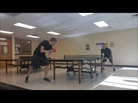 Ben vs. Eric - Table Tennis Point of the Day (With early celebration!) 11/16/18