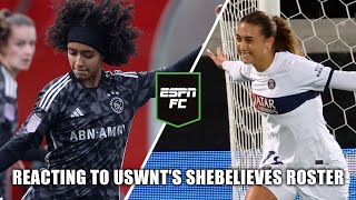USWNT SheBelieves roster: Who are new call-ups Lily Yohannes & Eva Gaetino? | ESPN FC