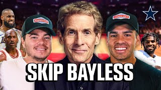 Skip Bayless Responds to LeBron James with Kai Cenat and Reveals NFL Corruption!