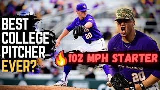 How Does Paul Skenes Throw 102? | Pitching Mechanics
