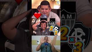 Sofrimento da IMPRENSA PARAENSE! Atlético-MG 3 x 3 Remo - Parte 1