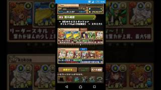 パズドラ 8月のクエスト レベル1 実況(？)