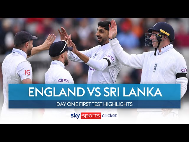 England bowl out Sri Lanka for 236 🔥 | England vs Sri Lanka | Day One First Test Highlights