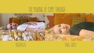 The Regrettes - &quot;Come Through&quot; Before &amp; After Music Video