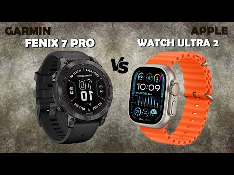 Apple Watch Ultra 2 vs Garmin Fenix 7 Pro